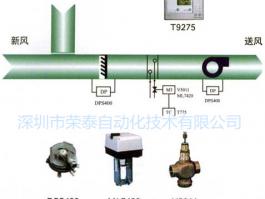 风道式或墙装式温度控制原理图